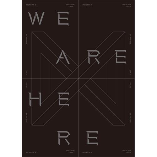 MONSTA X 2nd Album - TAKE.2 [WE ARE HERE] (4 Ver. SET) - Kpop Story US