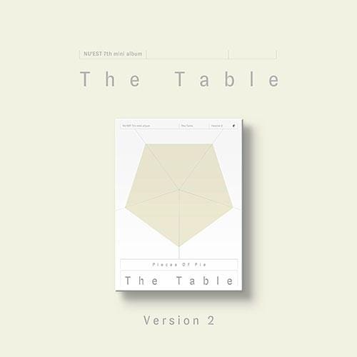 NUEST 7th Mini Album - [The Table] (3 Ver. SET) - Kpop Story US