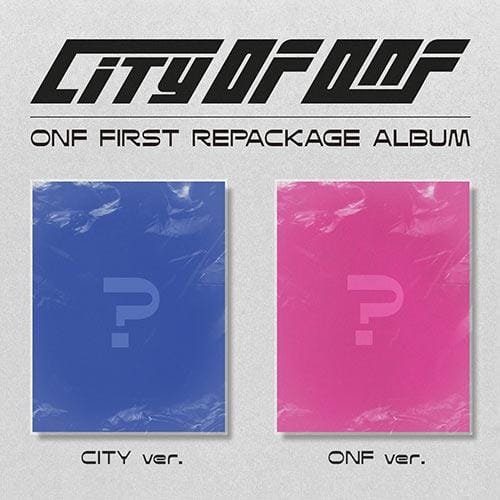 ONF - 1st REPACKAGE [CITY OF ONF] (2 Ver. SET) - Kpop Story US