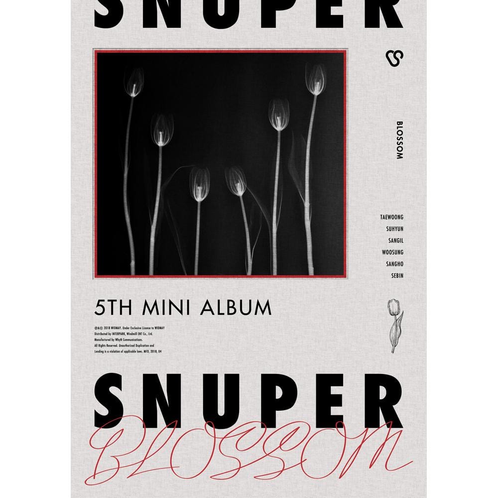 SNUPER 5th Mini Album - [BLOSSOM] - Kpop Story US