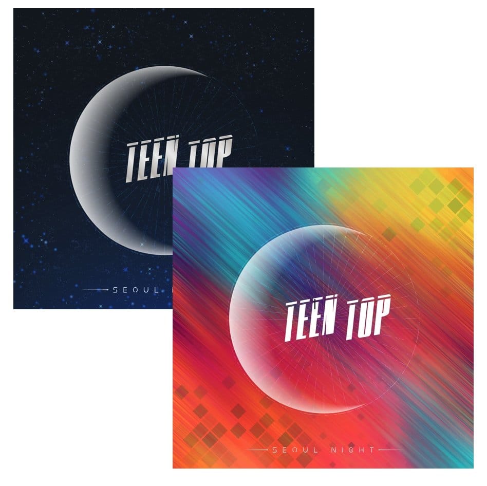 TEEN TOP 8th Mini Album - [SEOUL NIGHT] (2 Ver. SET) - Kpop Story US