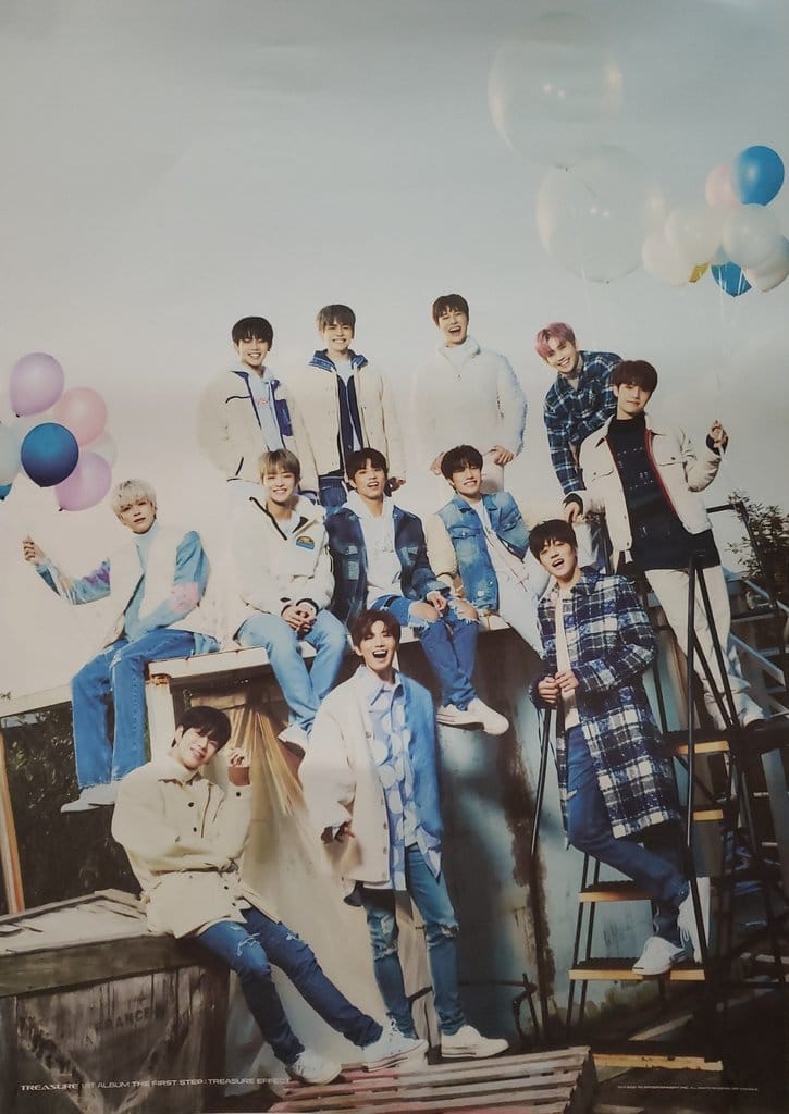 TREASURE 1ST ALBUM THE FIRST STEP : TREASURE EFFECT OFFICIAL POSTER - Kpop Story US