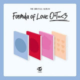 TWICE - 3rd Album [Formula of Love: O+T=<3] (4Ver. SET) - Kpop Story US