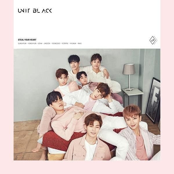 UNIT BLACK Single Album - [Steal Your Heart] A Ver. - Kpop Story US